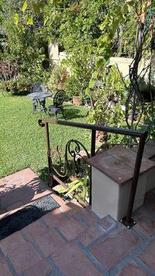 Another custom hand rail with nice brownish color.