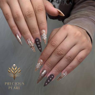 Bring the beauty of the season to your nails with our winter-inspired designs!