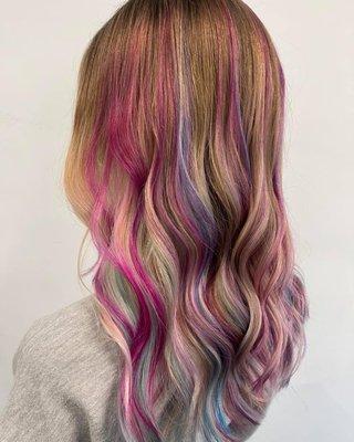 Colorful hair