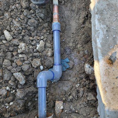 Water line repair!!