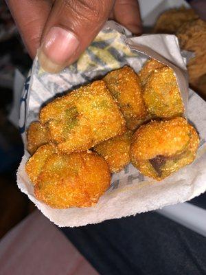 Fried Okra was ok