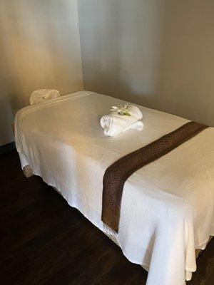 Single massage room