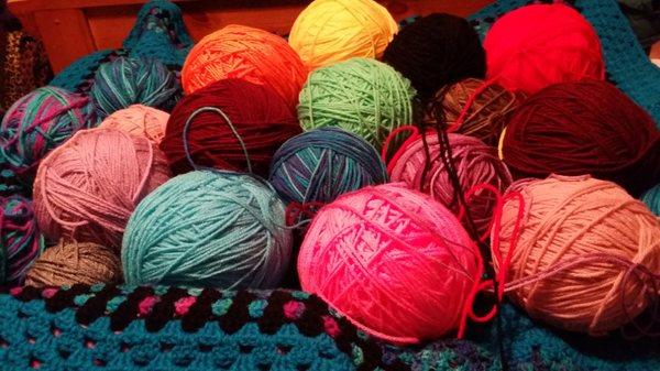 I hate making yarn balls so much but need to do it to use