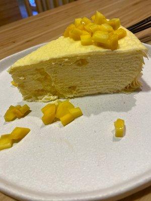 Mango Crepe Cake