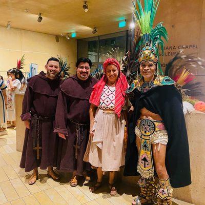 Sal Lopez as Juan Diego/ Cuahuhtlatoatzin Xavier Moreno as Friar Joaquin. Richard Azurdia as Friar José. Alejandra Flores as The Maid.