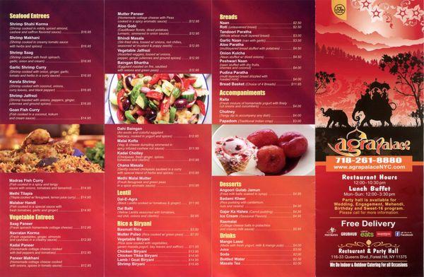 Menu F&B