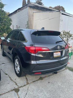 My 2015 Acura RDX!