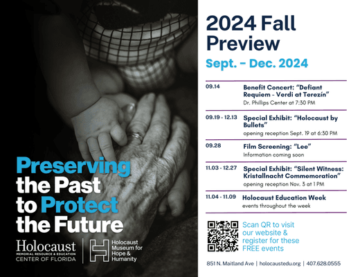 Our upcoming program preview for the remainder of 2024.