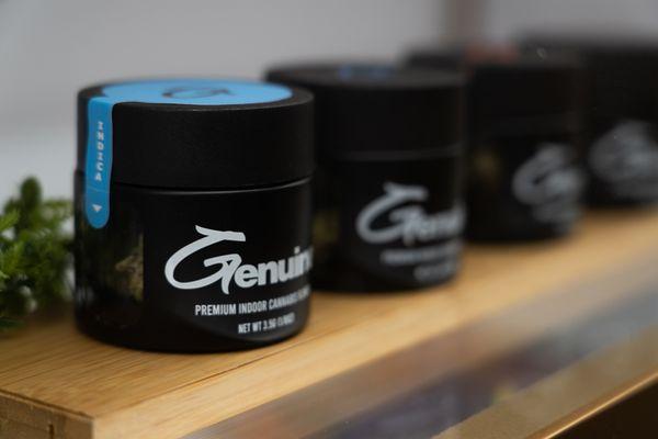 Genuine is an up and coming brand that features high quality product for insanely low prices. Look out for their 7g and half ounce specials!