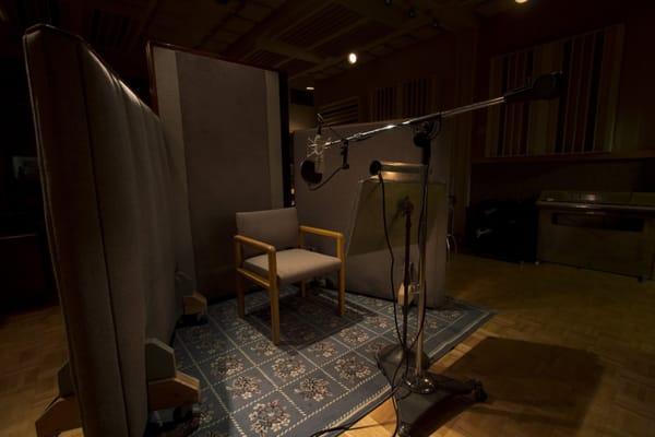 Set up for a VoiceOver Recording