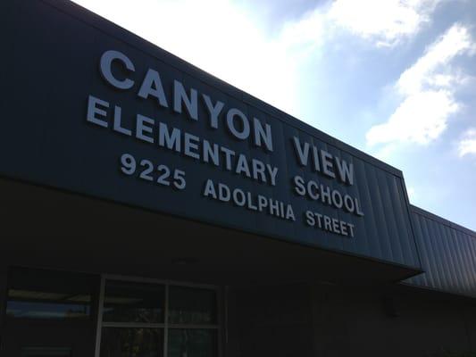 Canyon View Elementary School