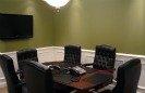 Business Suites of Columbia's small conference room; equipped with PC-ready LCD screen TV, Wi-Fi and polycom.