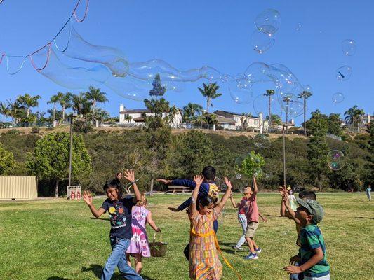 Bubbles galore thanks to Dave