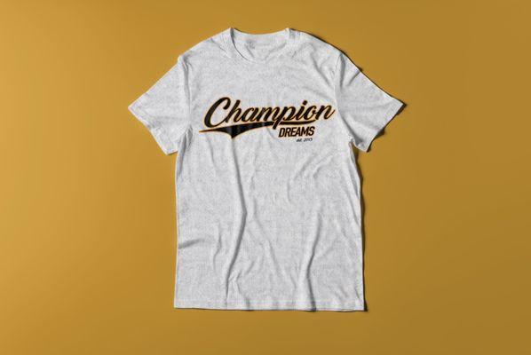 The Champion Dreams Baseball Tee