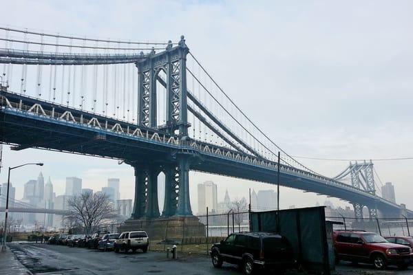 Manhattan bridge via DUMBO...February 2013