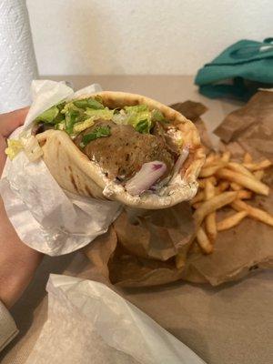 Gyros Pita Sandwich