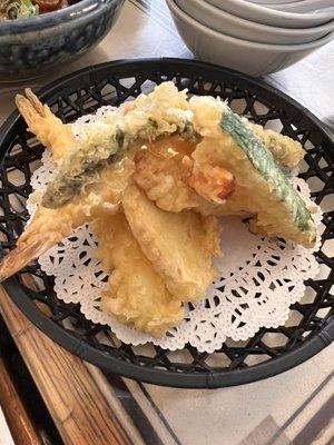 Assorted tempura