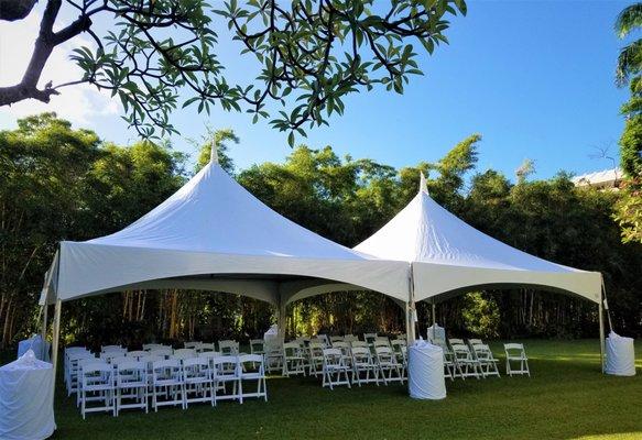 Warner Peak Tent ~ 20x40 ~ Governors Mansion