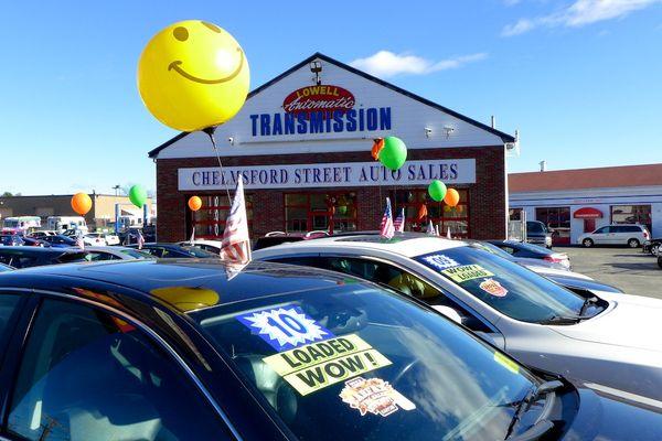 Always a Happy Day at Lowell Automatic Transmission and Chelmsford Street Auto Sales!