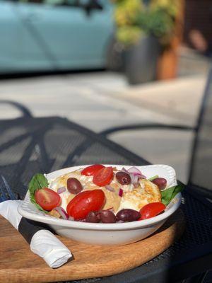 Mediterranean breakfast bowl