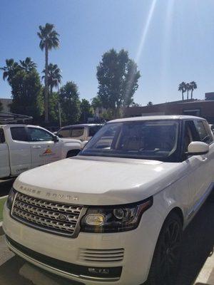 2019 Range Rover Windshield Replacement