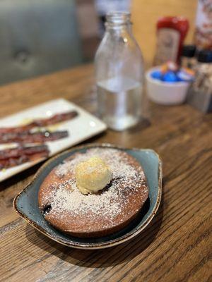 Blueberry lemon cornbread