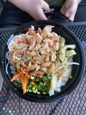 Build your own poke bowl