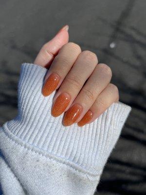 Dip gel manicure