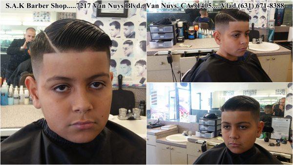 Comb Over High Fade