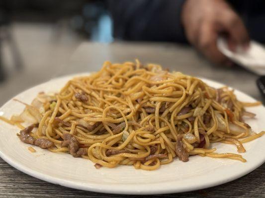 Beef noodles: most excellent