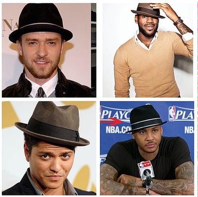 Hats is not a trend its fashion , it's classic , style it's now