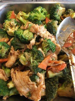 Chicken and Broccoli