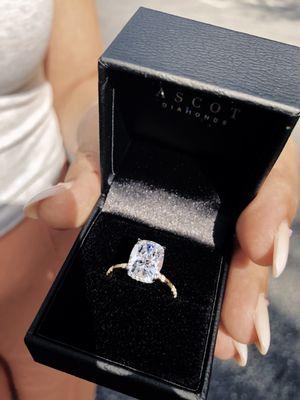 ascot diamonds engagement ring