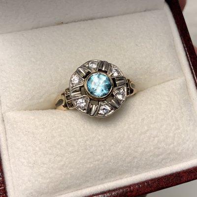 My grandmother's ring, in like-new condition thanks to the guys at Greenmount!