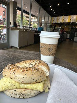 bagel egg and cheese