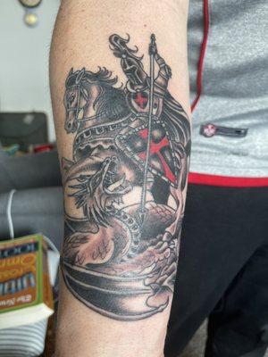 St George tattoo