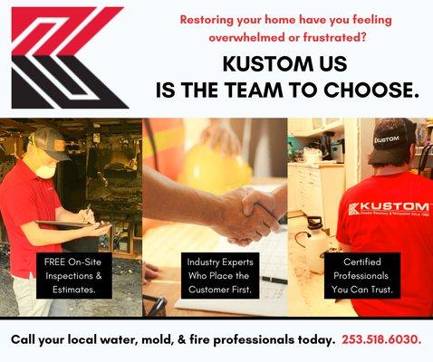 Kustom is the team to choose!