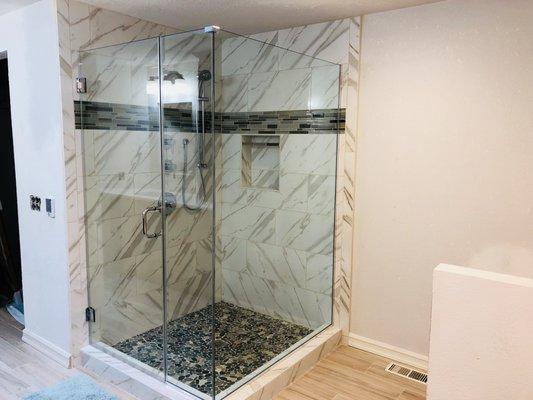 3/8" Custom Shower Enclosure