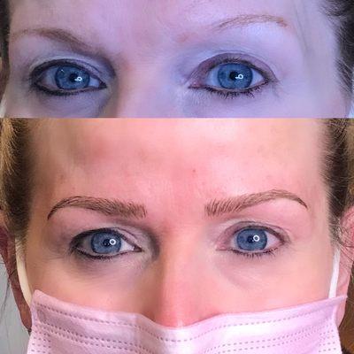 Brows and Liner: it's all you see behind the mask. Call Alynn Dasta of Beautiful Permanent Makeup 585.368.8639.