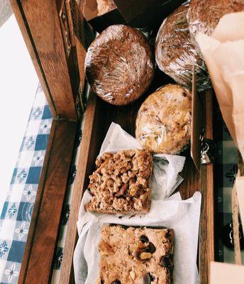 From-scratch pastries highlighting whole grains and locally sourced ingredients. Offering online orders, catering and wholesale.