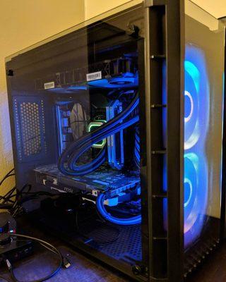 This is a custom gaming computer I built earlier this week. Contact us with a budget and we will make you the best gaming rig possible.