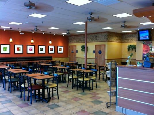 Remodeled Subway looking great!!