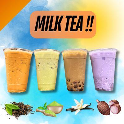 Have you tried our Milk Teas!!