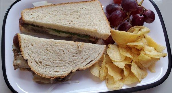 Nana's stuffed meatloaf sandwich