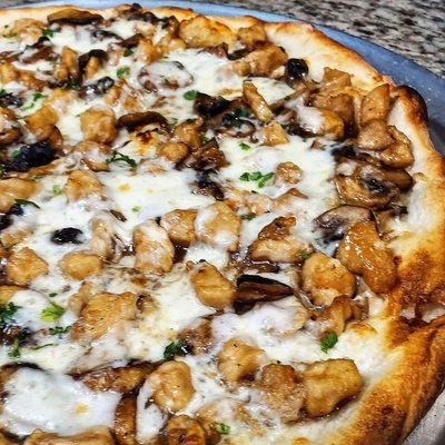 chicken marsala pizza $ 26.00