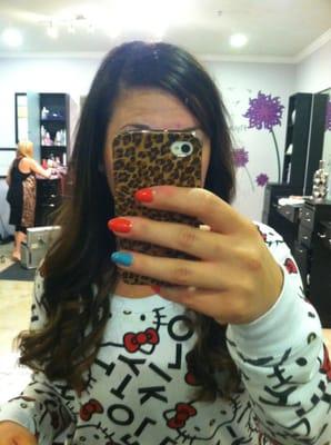 Cut, color and blow out-Brittney(hair stylist)