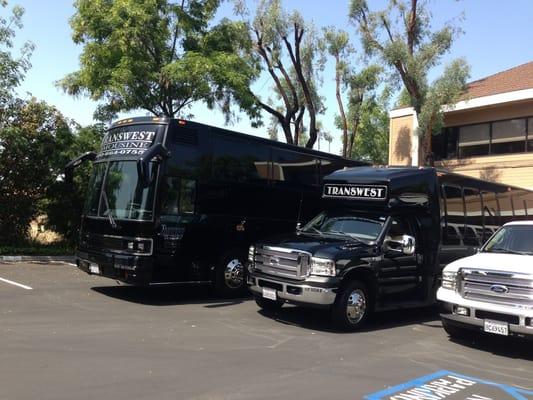 Party buses for all occasions .