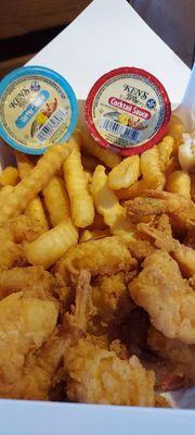 shrimp and chips