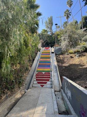 Stairs next door