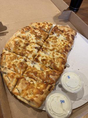 Buffalo Chicken Calzone